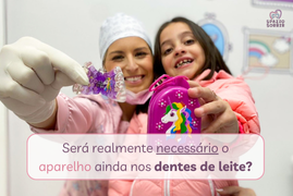 Postagem Aparelho ainda nos dentes de leite?