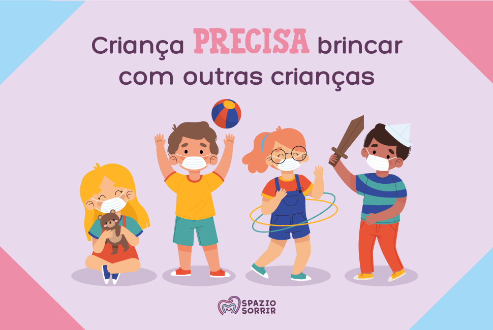 Postagem Criança PRECISA brincar com outras crianças